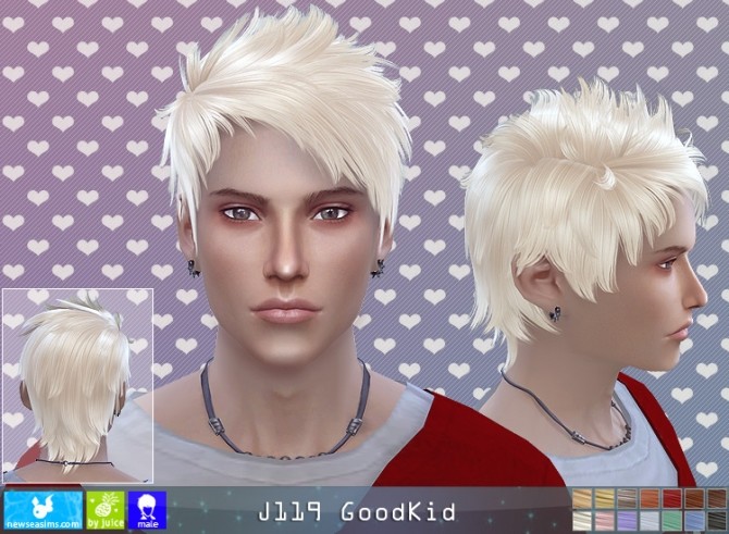 Sims 4 J119 Goodkid hair at Newsea Sims 4