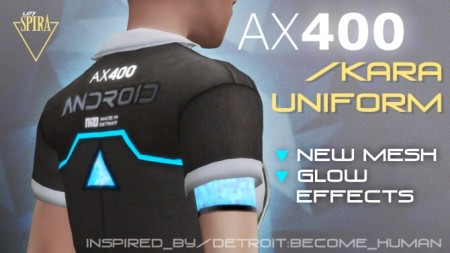 AX400 Kara Uniform by LadySpira at Mod The Sims