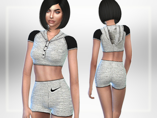 Sims 4 A sporty outfit by Puresim at TSR