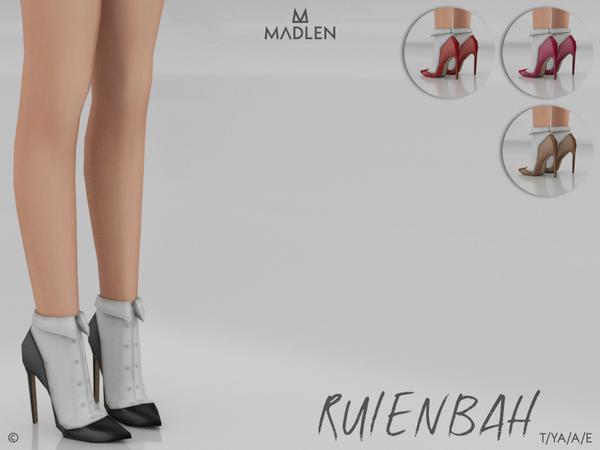 Sims 4 Madlen Rulenbah Shoes by MJ95 at TSR