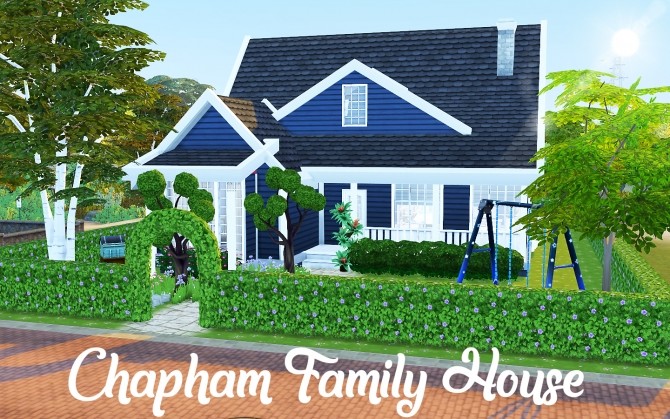 Sims 4 Chapham Family House at MSQ Sims