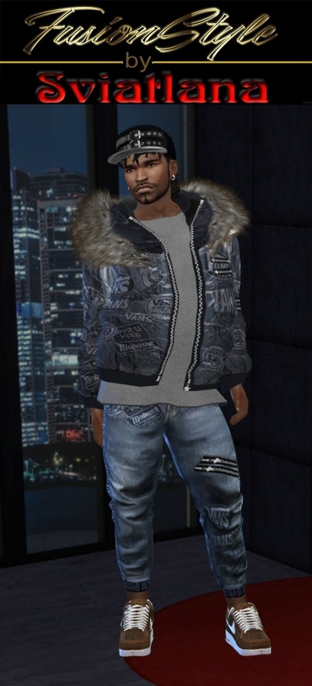 Sims 4 Jacket & Jeans at FusionStyle by Sviatlana