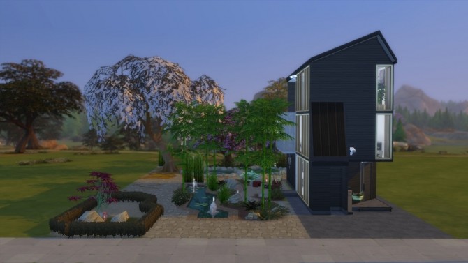 Sims 4 Zenitude House by nanosako at Mod The Sims
