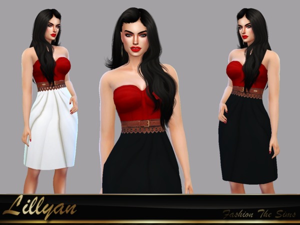 Sims 4 Paloma Skirt by LYLLYAN at TSR