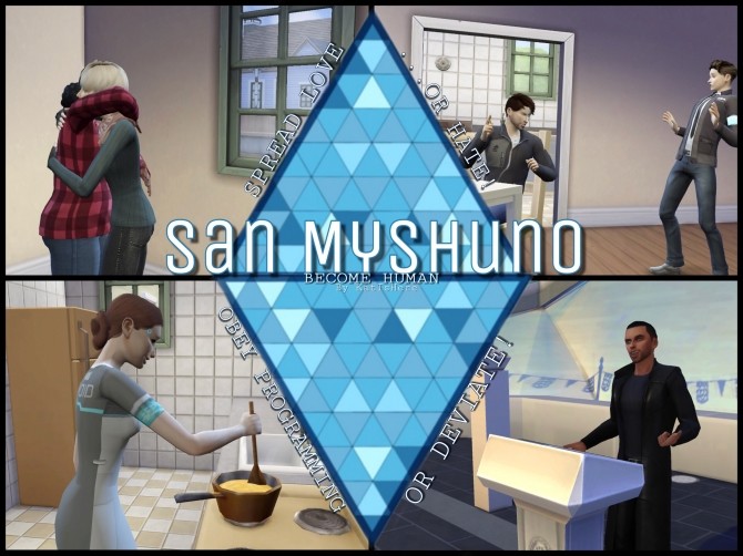 Sims 4 San Myshuno: Become Human Traits by KatIsHere at Mod The Sims