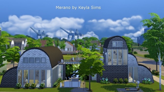 Sims 4 Merano House at Keyla Sims