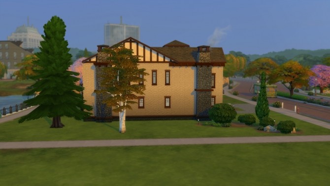 Sims 4 Bluewood Manor No Cc by kiimy 2 Sweet at Mod The Sims