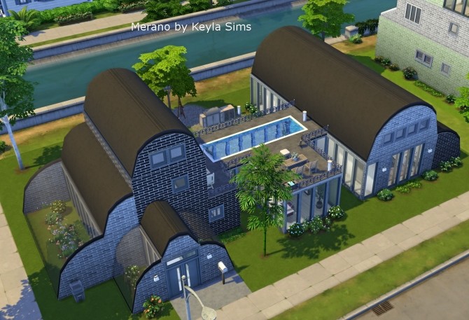 Sims 4 Merano House at Keyla Sims