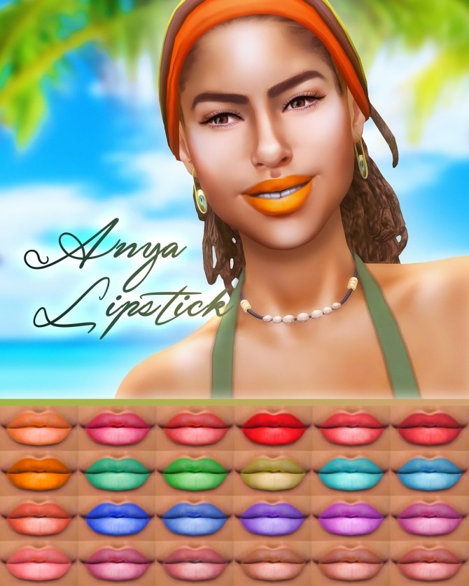 Sims 4 Anya Lipstick at Katverse