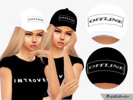 Liza Koshy OFFLINE Hat by TheLittleCreator at TSR