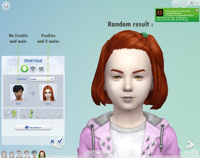 Sims 4 Freckles and Moles by Nova JY at Mod The Sims