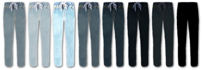 Sims 4 M jeans at SNOW:L