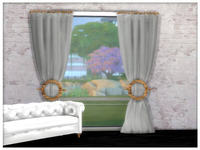 Sims 4 JH Clever Curtain by Oldbox at All 4 Sims