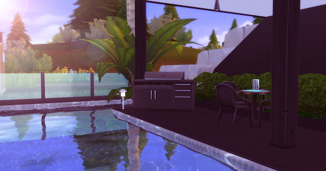 Sims 4 House Of The Cliff NO CC at Lily Sims