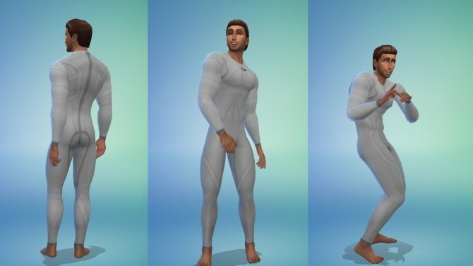 Sims 4 Male Wetsuit at OceanRAZR