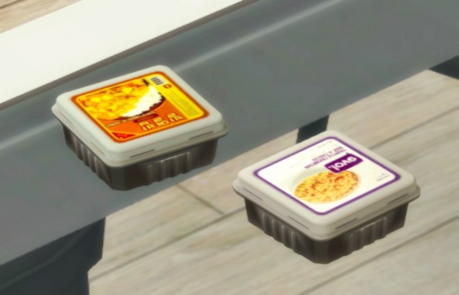Sims 4 Tupperware Style Lunch Containers at Josie Simblr