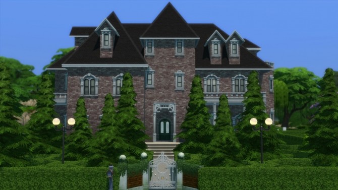 Sims 4 Oakenstead house (No CC) by araynah at Mod The Sims