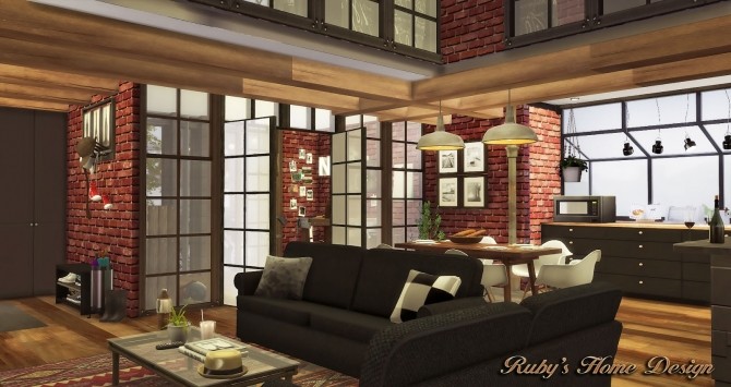 Sims 4 Downtown Apartments at Ruby’s Home Design