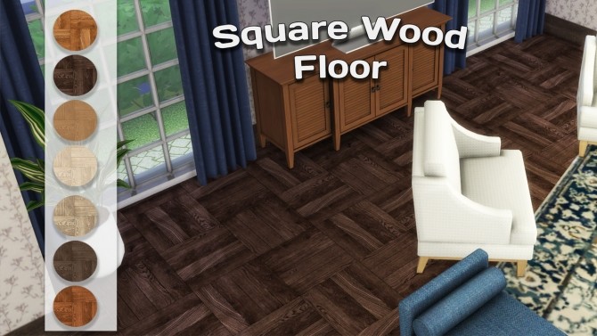 Sims 4 Square Wood Floor at Simming With Mary