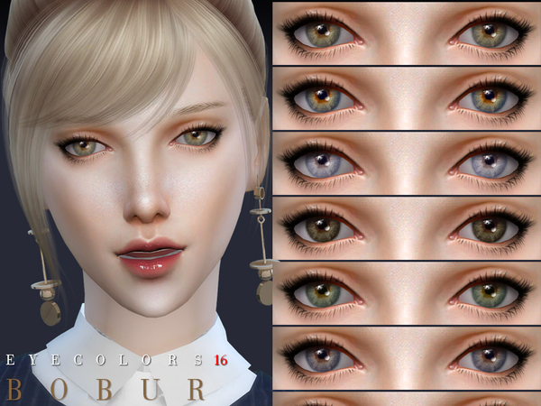 Sims 4 Eyecolors 16 by Bobur3 at TSR