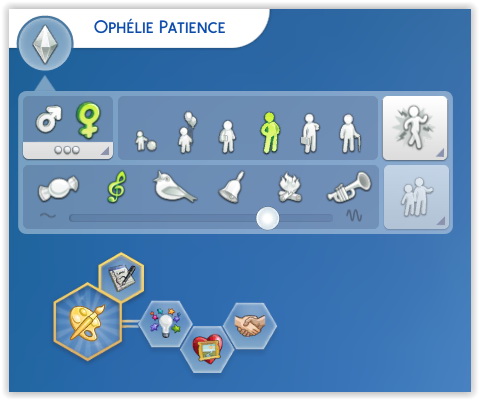 Sims 4 Ophélie Patience by Angerouge at Studio Sims Creation