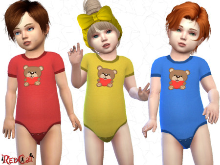 Bear Bodysuit for Toddlers by RedCat at TSR