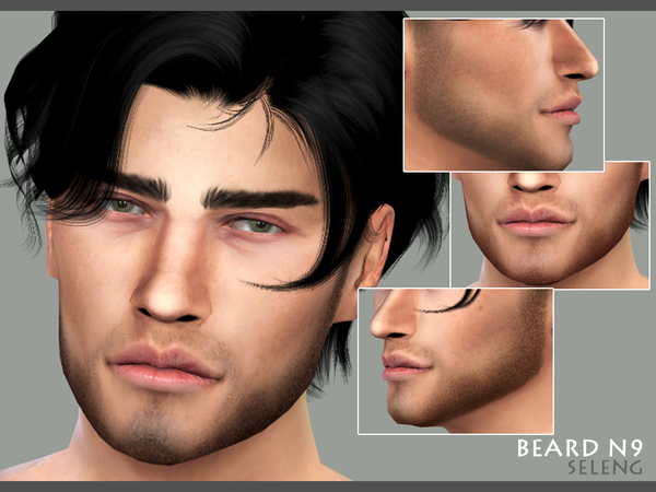 Sims 4 Beard N9 by Seleng at TSR