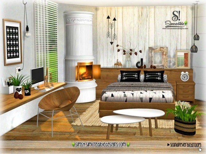 Sims 4 ScandiFever Decor at SIMcredible! Designs 4