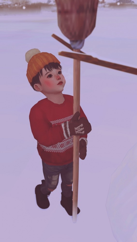 Sims 4 Mittens child/toddler ver. at Kiro