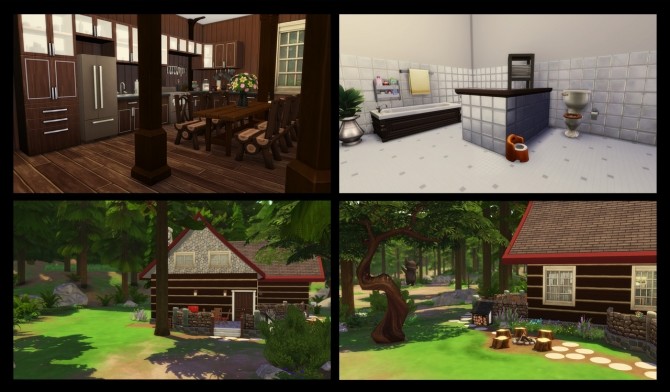 Sims 4 Cozy Cabin at Simming With Mary