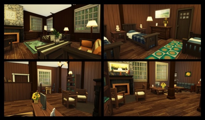 Sims 4 Cozy Cabin at Simming With Mary