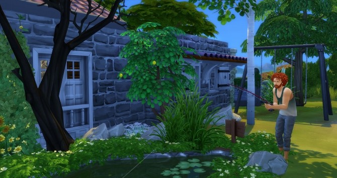 Sims 4 An old house in ruins by Angerouge at Studio Sims Creation