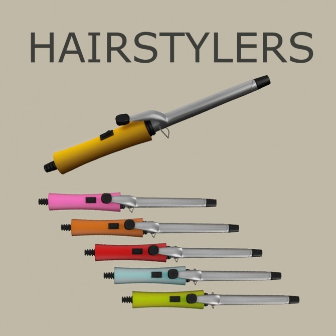 Sims 4 Deco Hairstylers at Leo Sims