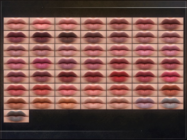 Sims 4 Pathogen Lipstick by RemusSirion at TSR
