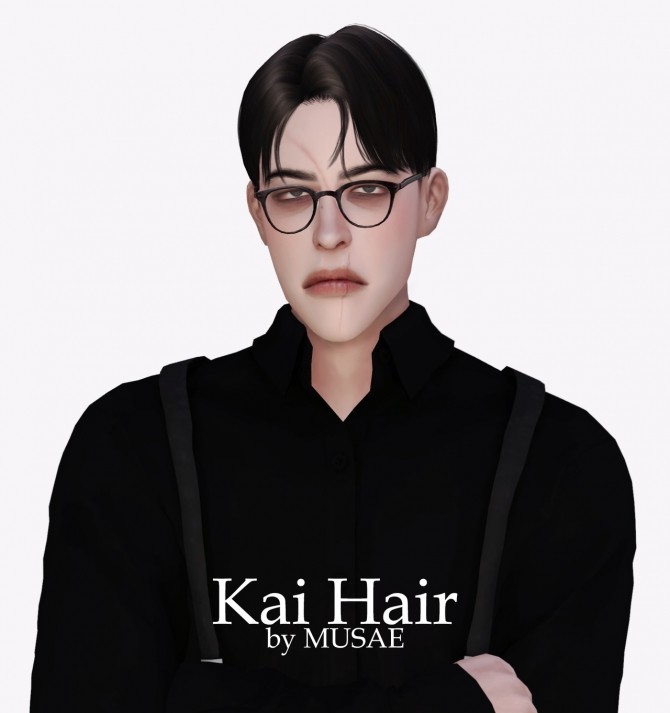 Sims 4 Kai Hair at EFFIE