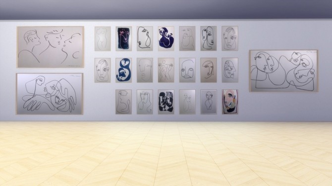 Sims 4 PRINTS COLLECTION BY CHRISTIANE SPANSBERG at Meinkatz Creations