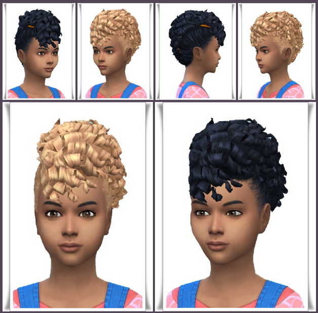 Sims 4 Little Marcy Curls at Birksches Sims Blog