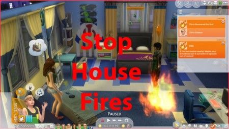 No More House Fires by cyclelegs at Mod The Sims