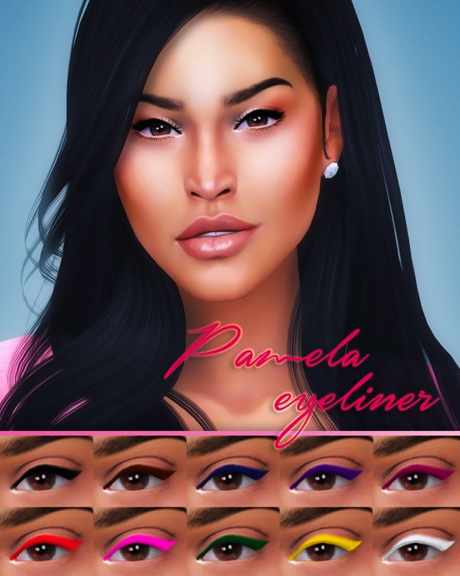 Sims 4 Pamela Eyeliner at Katverse