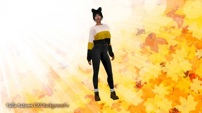 Sims 4 Hello Autumn CAS Backgrounds at Katverse