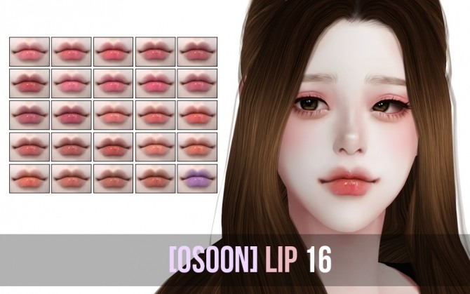 Sims 4 OS Lip16 at Osoon