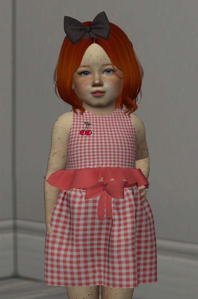 Sims 4 CAZY HARPER HAIR + KIDS AND TODDLER VERSION at REDHEADSIMS