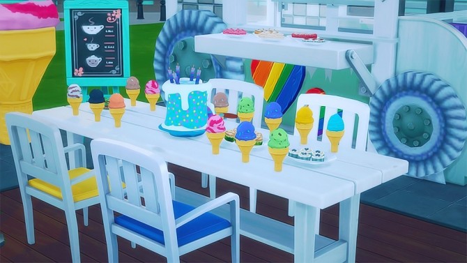 Sims 4 Fortnite Birthday Cake at Josie Simblr