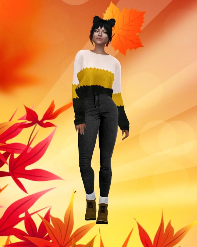 Sims 4 Hello Autumn Speed edit + sim at Katverse