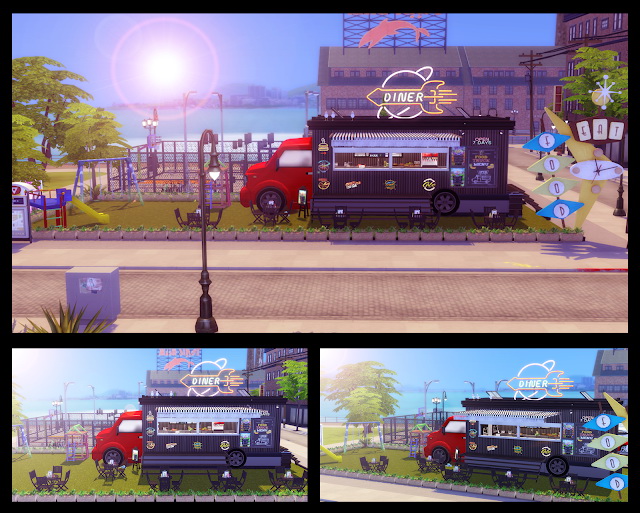 Sims 4 Food Truck at Lily Sims