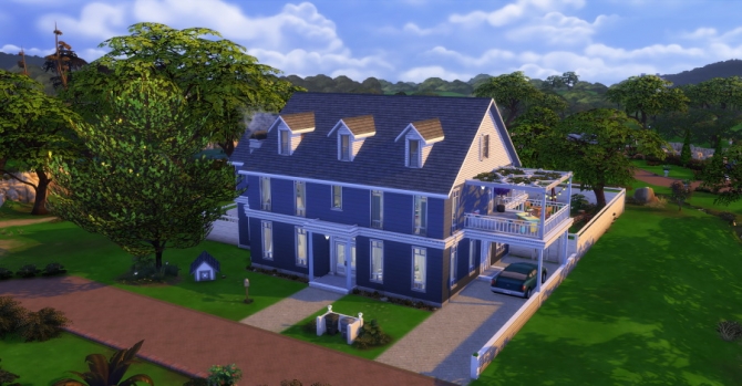 Adelaïde house by Chanchan24 at Sims Artists » Sims 4 Updates