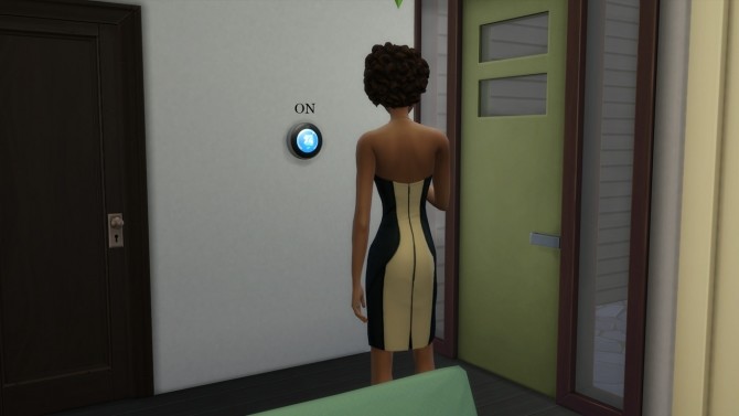 Sims 4 SMART THERMOSTAT at Meinkatz Creations