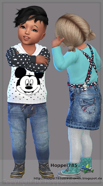 Sims 4 Toddler Collection for Boys and Girls Set 2 at Hoppel785