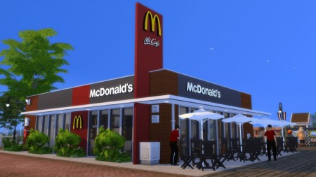 McDonald’s Restaurant #4 by Ansett4Sims at RomerJon17 Productions