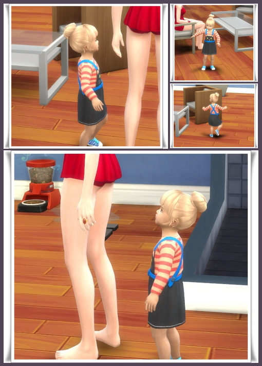 Sims 4 Little Bun Toddler hair at Birksches Sims Blog